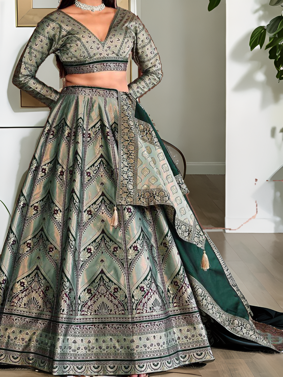 Printed Lehenga Choli set with Dupatta