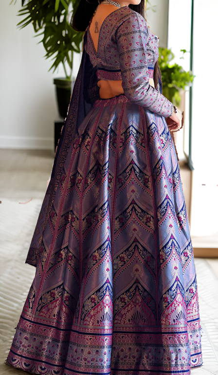 Printed Lehenga Choli set with Dupatta