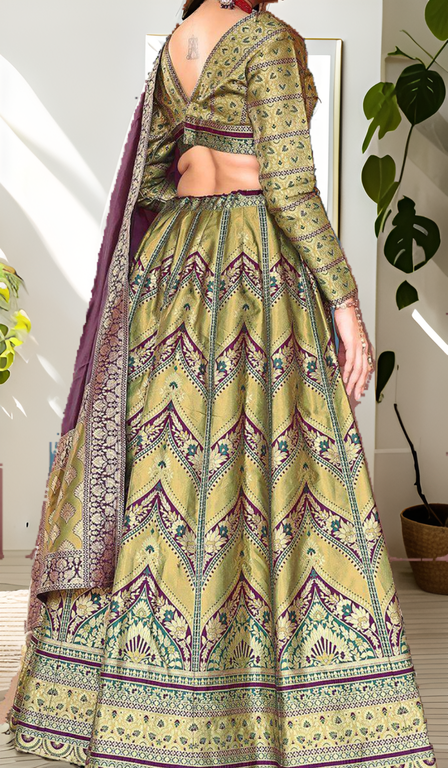 Printed Lehenga Choli set with Dupatta