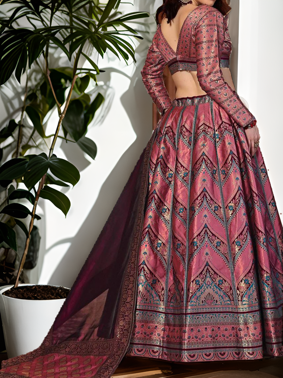 Printed Lehenga Choli set with Dupatta
